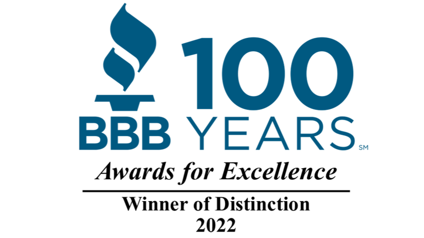 BBB WOD 2022 BBB Awards for Excellence - 2022 Winner of Distinction