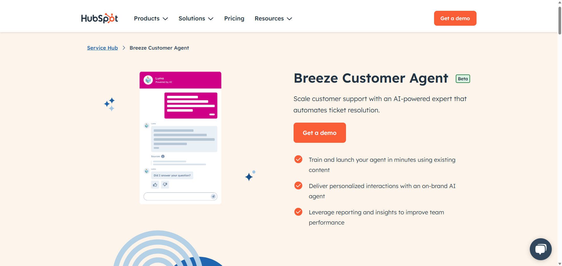 Breeze Customer Agent - Hubspot LP - April 2025