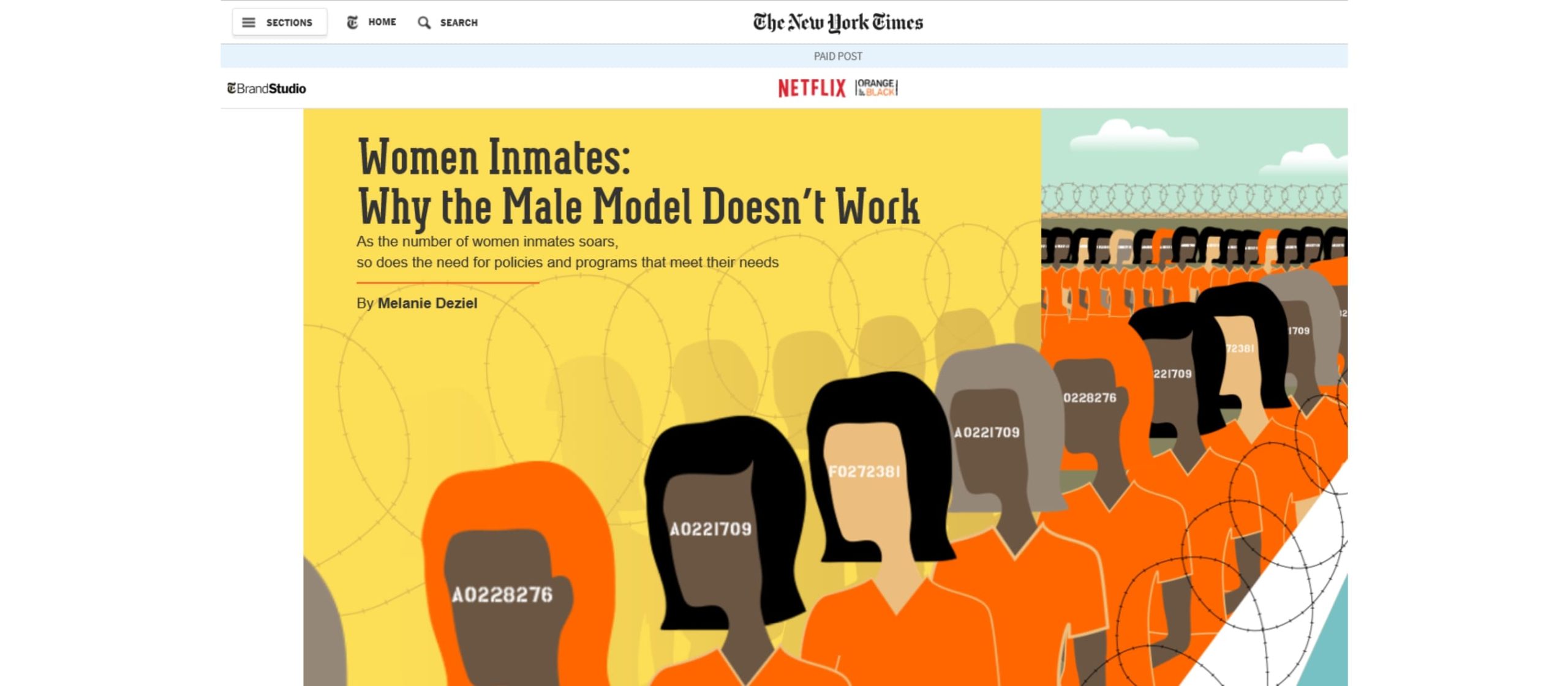 sponsored content examples