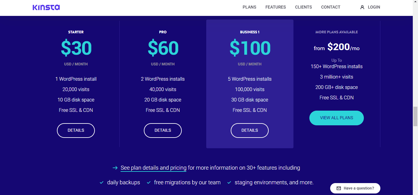 Kinsta managed WordPress hosting Kinsta managed WordPress hosting