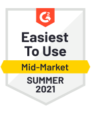 FORM G2 Mind-Market Easiest to Use Summer 2021 Badge