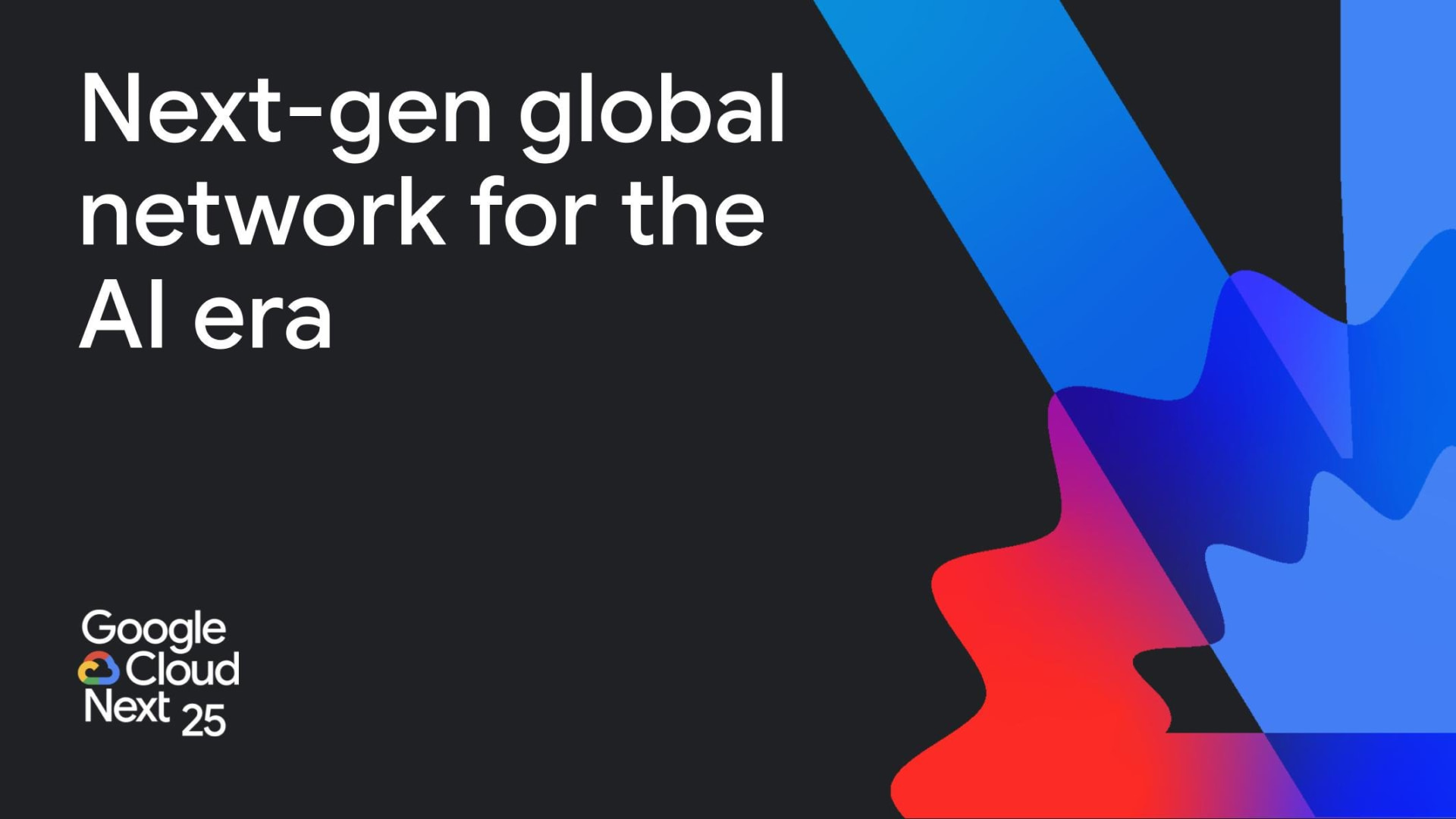 next gen global network for AI era