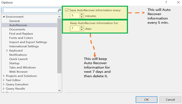 SSMS tips og problemer