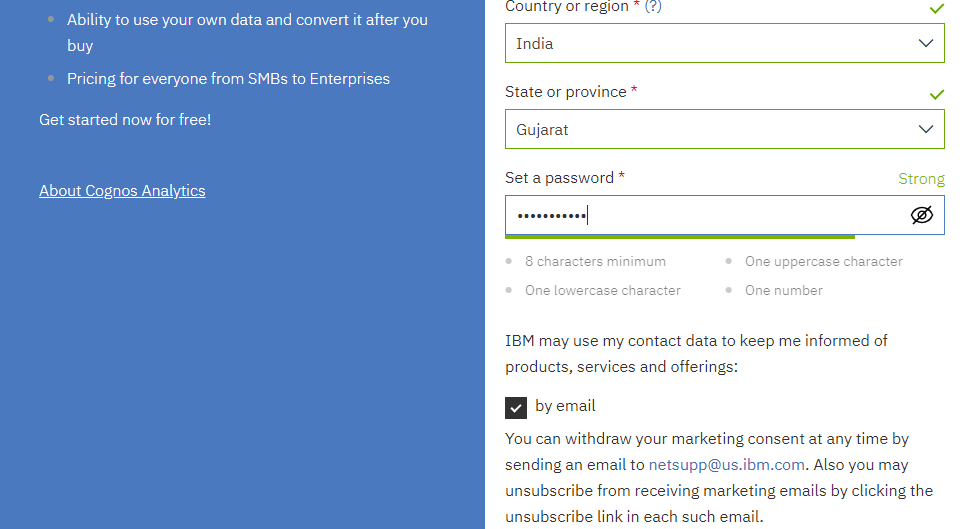 코그노스 다운로드 및 설치