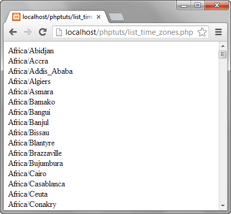 Tidszoneidentifikatorer
