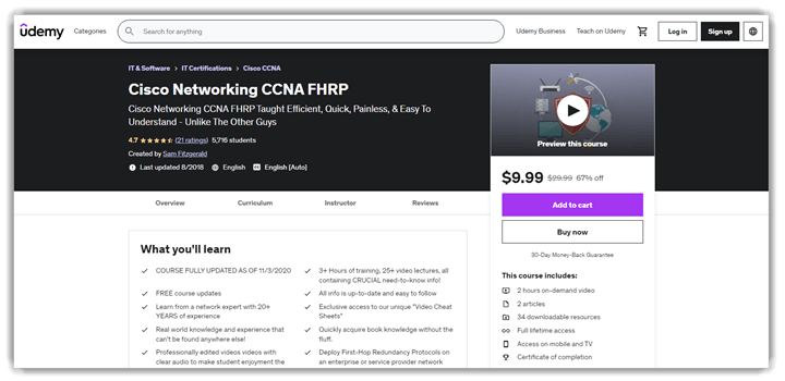 Cisco الشبكات CCNA FHRP