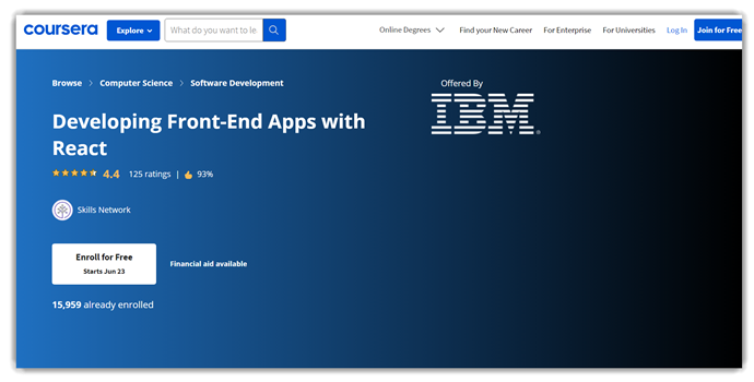 Desarrollo de aplicaciones front-end