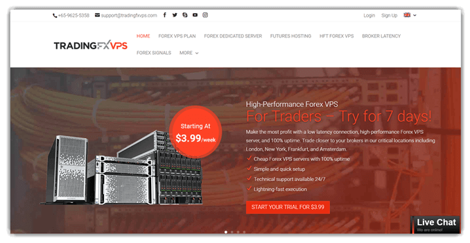 TradingFX VPS