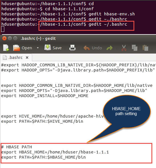 Instalación en modo pseudodistribuido de HBase
