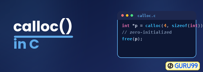 calloc() Function in C