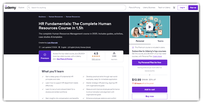 Základy HR: Kompletní kurz lidských zdrojů