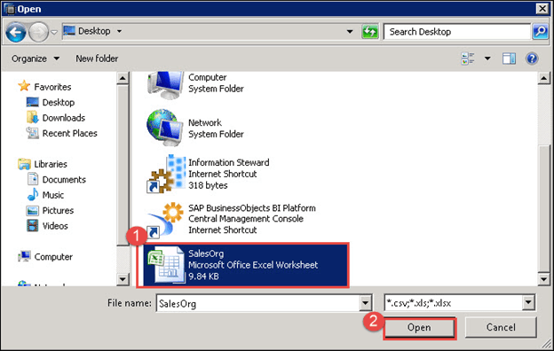 Создание таблицы в SAP HANA