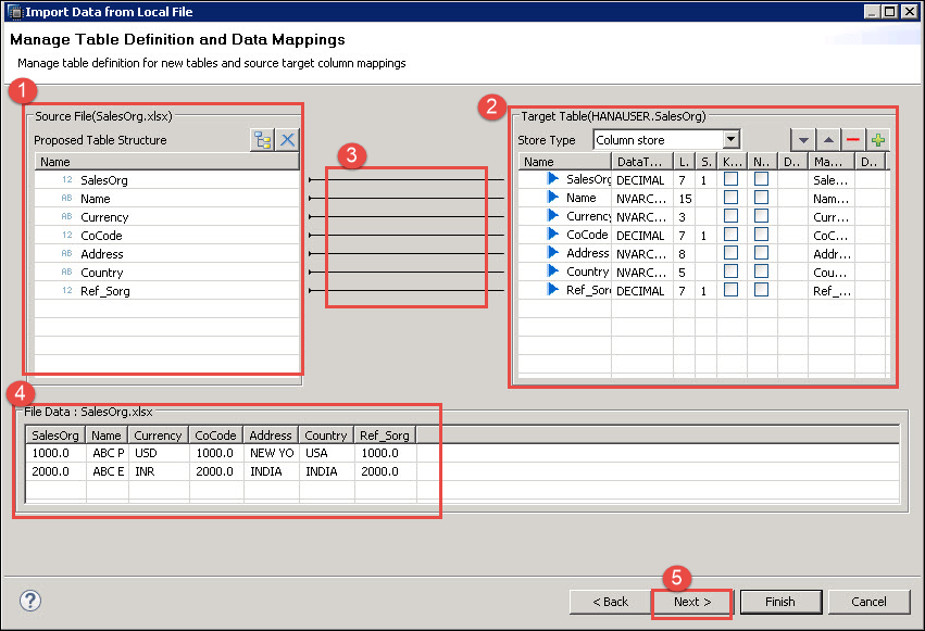 Управление сопоставлениями