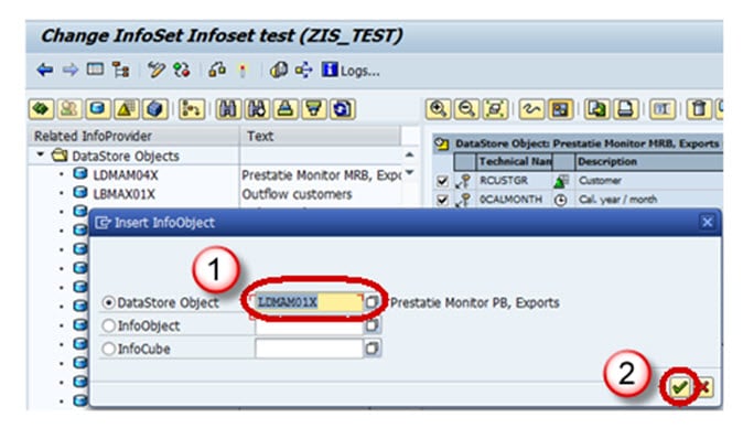 इन्फोसेट बनाएं