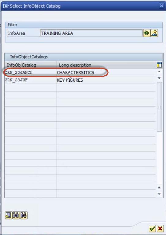 Skapa Standard Infocube