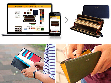 お父さんの財布を自分でデザインしてプレゼント!JOGGO