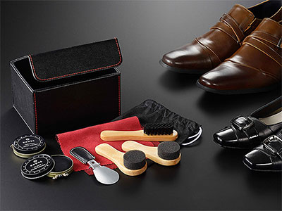 【靴磨き】シューシャインセット お父さんが喜ぶプレゼント