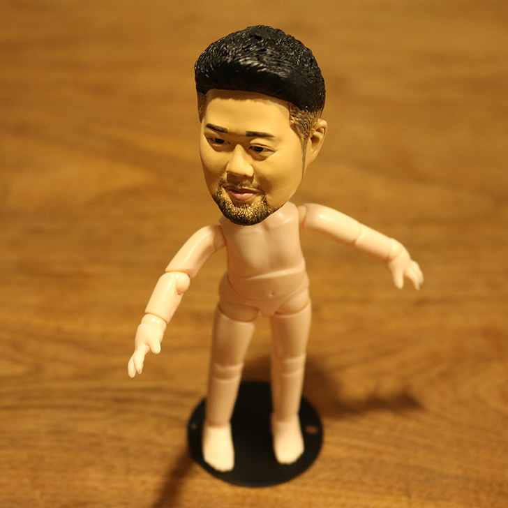 世界にひとつだけのオリジナル人形 マイフィギュア マイアクションフィギュア11cmタイプ