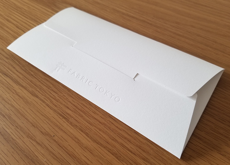 FABRIC TOKYOのオーダースーツ 5万円ギフトカード 商品レビュー