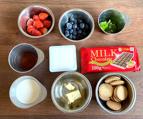 濃厚生チョコケーキのレシピ・作り方 材料