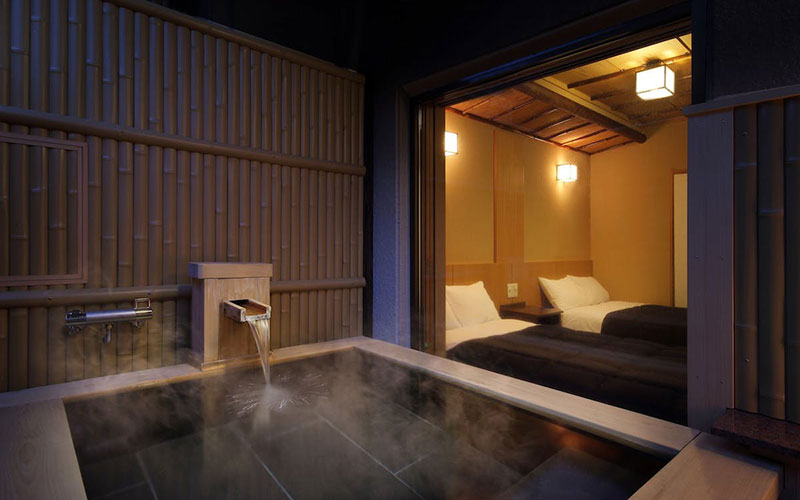 鬼怒川温泉 あさや 露天風呂付き客室イメージ