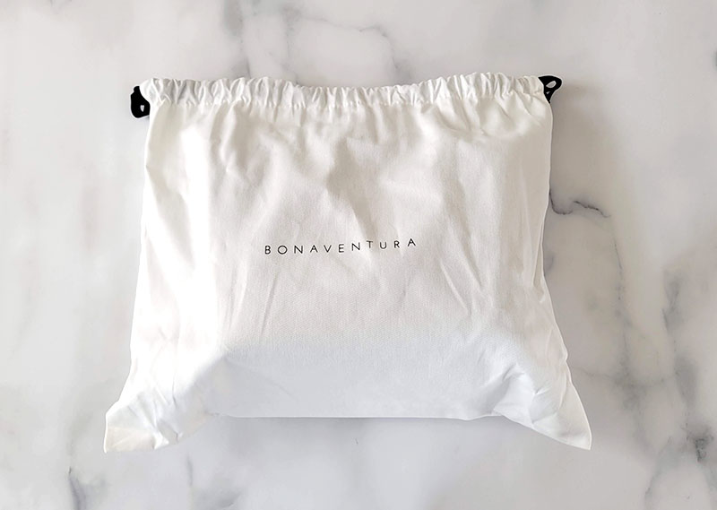 ボナべェンチュラ ミアトートバッグ レビュー 巾着袋