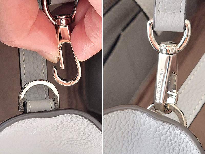 ボナべェンチュラ ミアトートバッグ レビュー ショルダーストラップ付け方