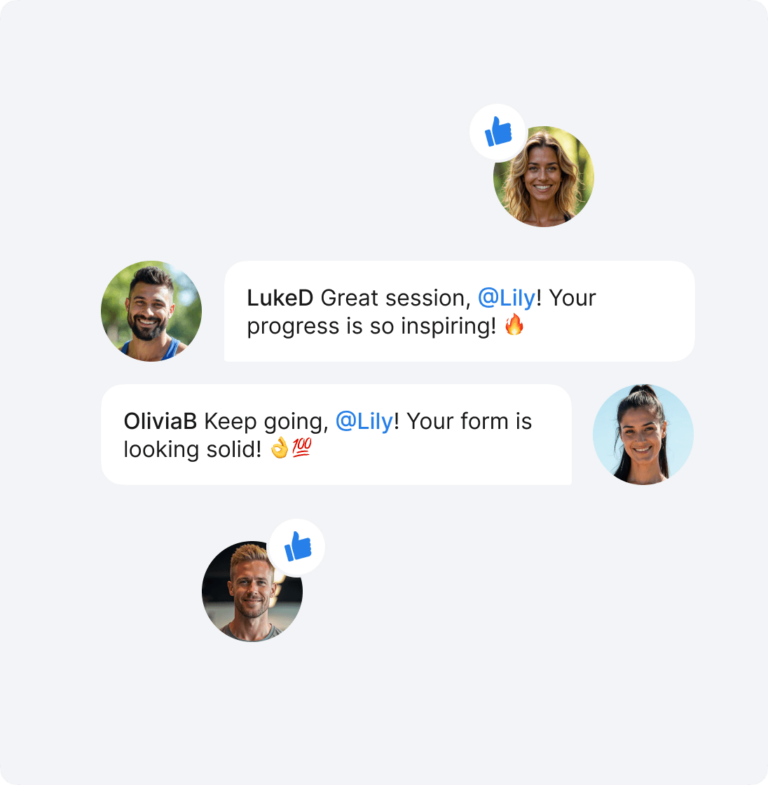 An overview of Hevy's social aspect