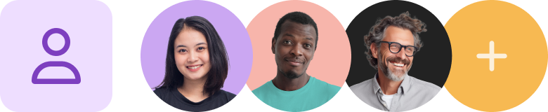 Headshots of organizational users of inFlow software