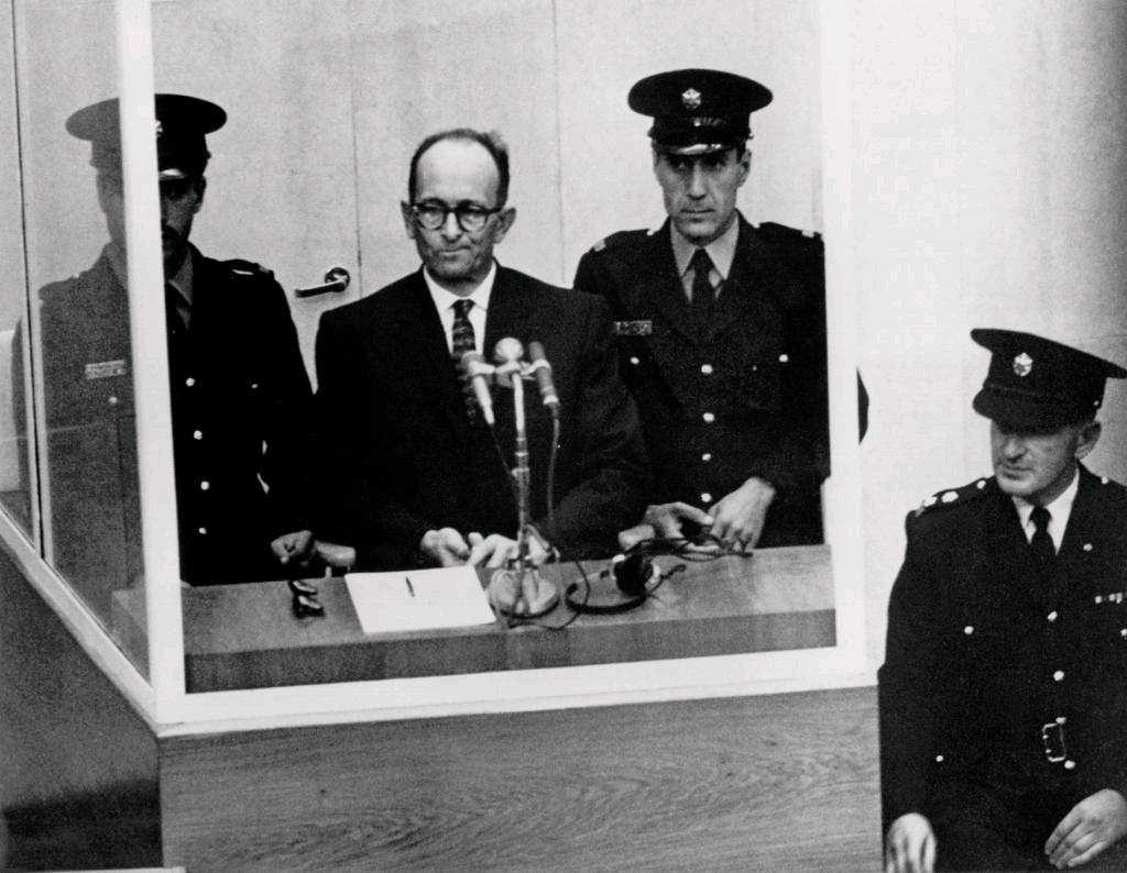 Adolf Eichmann on trial