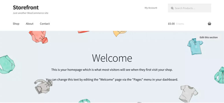 StoreFront - IsItWP - Free WordPress Theme Detector storefront