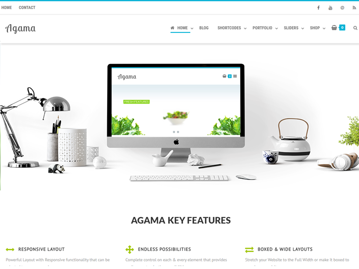 agama - IsItWP - Free WordPress Theme Detector agama