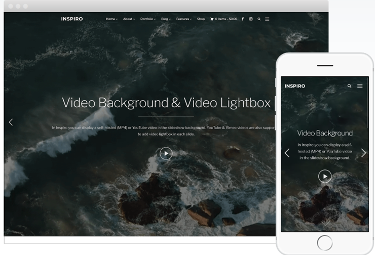 inspiro - IsItWP - Free WordPress Theme Detector inspiro