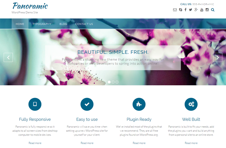 panoramic - IsItWP - Free WordPress Theme Detector panoramic