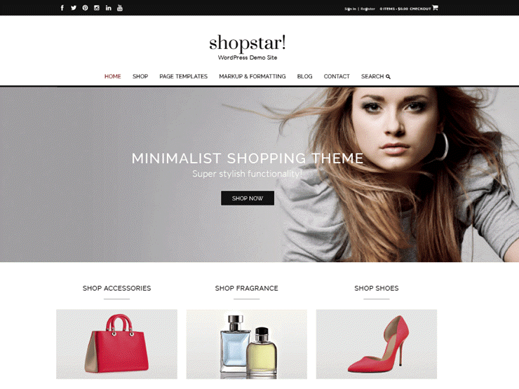 shopstar - IsItWP - Free WordPress Theme Detector shopstar