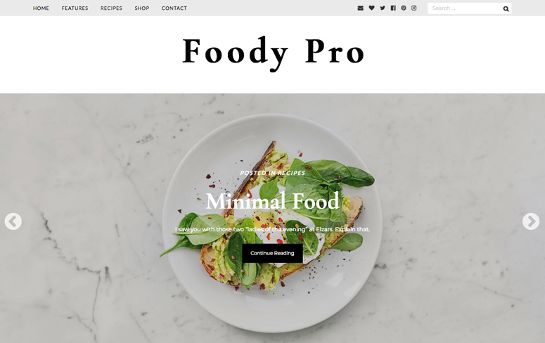 foodypro - IsItWP - Free WordPress Theme Detector foodypro