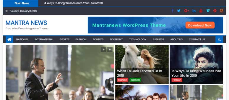 Mantranews - IsItWP - Free WordPress Theme Detector mantranews