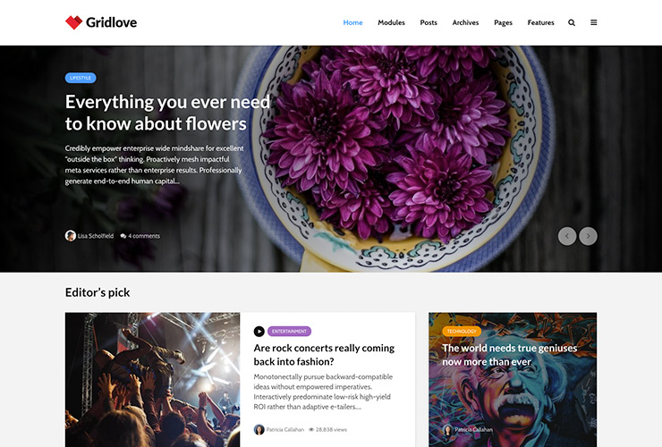 meks_gridlove - IsItWP - Free WordPress Theme Detector meks gridlove