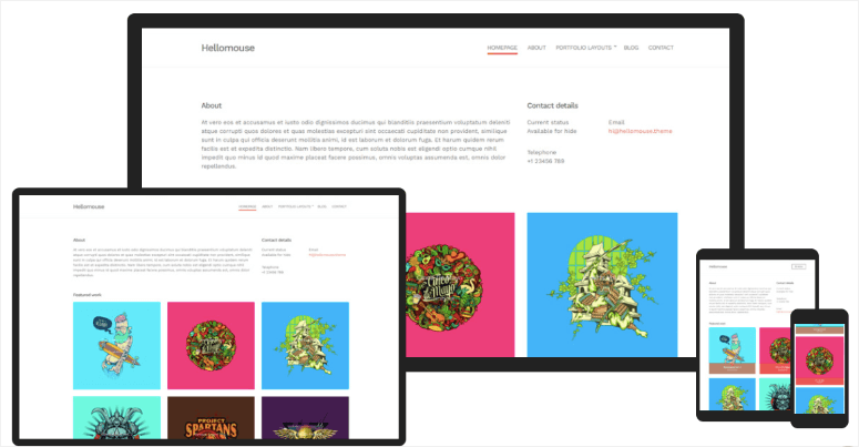 hellomouse - IsItWP - Free WordPress Theme Detector hellomouse