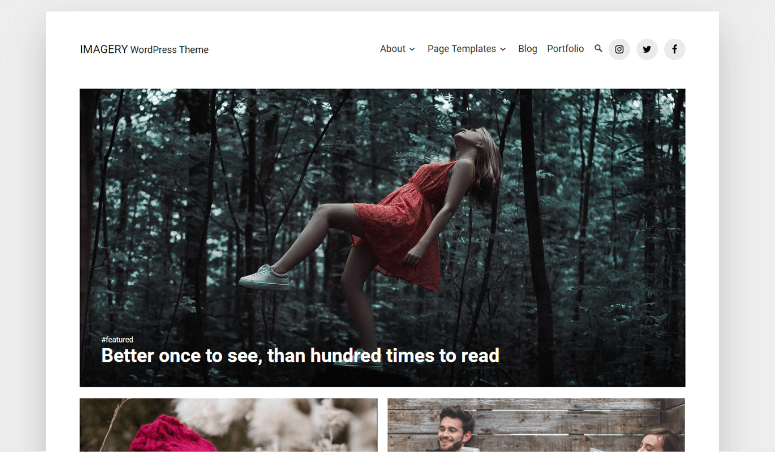 imagery wordpress theme - IsItWP - Free WordPress Theme Detector imagery wordpress theme