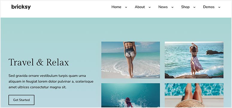 Bricksy Pro - IsItWP - Free WordPress Theme Detector Bricksy Pro