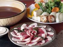 【コラーゲンたっぷり】冬季限定メニュー!プルプル・ホカホカ♪ぼたん鍋プラン【2食付】