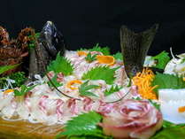 漁師盛御膳(冬場は伊勢海老 夏場はアワビ)プラン