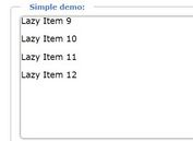 Improve Page Load Time With jQuery Lazy Scroll Loading Plugin