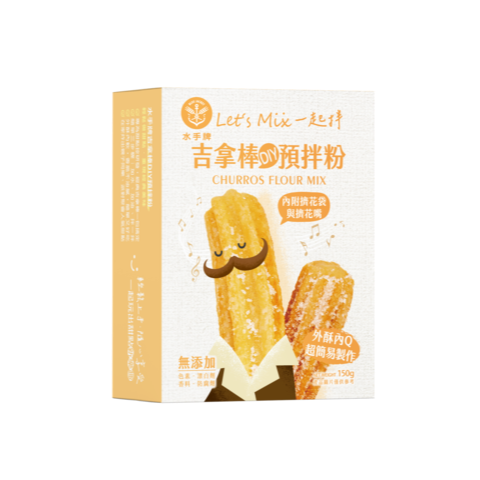 水手牌吉拿棒DIY預拌粉 (附擠花袋、擠花嘴)