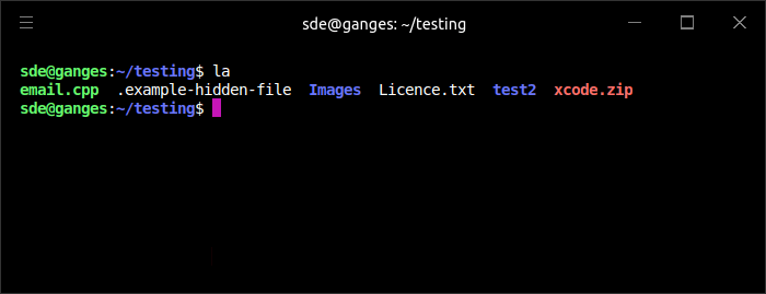Linux for Starters - ls