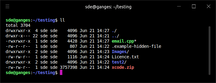 Linux for Starters - ls