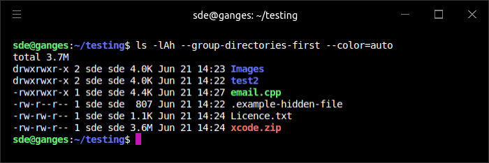 Linux for Starters - ls