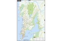 Mumbai City Map Buy Mumbai city map showcasing streets, attractions, and key areas for tourists and residents