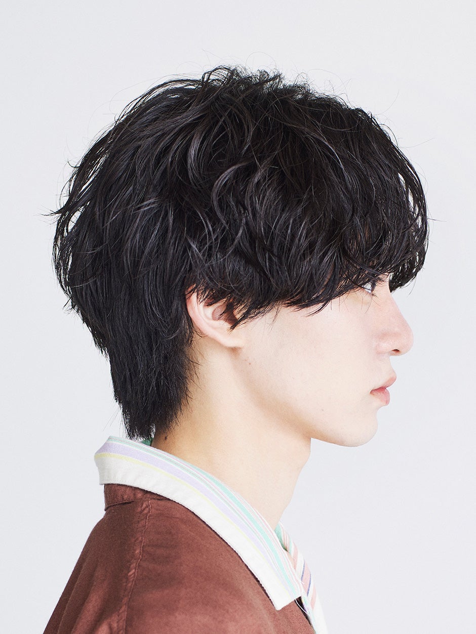 東京最旬ヘアカタログ fifth パーマ センターパート ショート サイド